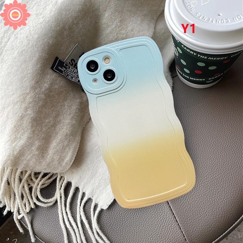 Soft TPU Case VIVO Y36 Y22 V20 V21 V23E Y75 Y55 T1 Y35 Y21 Y12 Y20 Y15s Y16 Y12i Y21s Y15A Y21A Y1s Y15 Y91 Y30 Y12s Y11 Y21T Y50 Y17 Y91C Y93 Y30i Soft Case Gradasi Warna-Warni