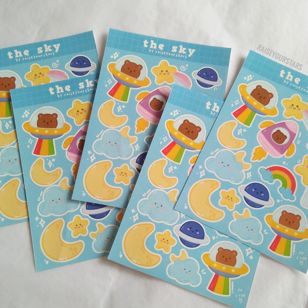 

sticker bujo journal studygram aesthetic galaxy