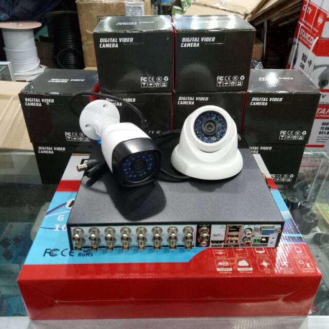 Paket CCTV 16Chanel Turbo HD 3Megapixel