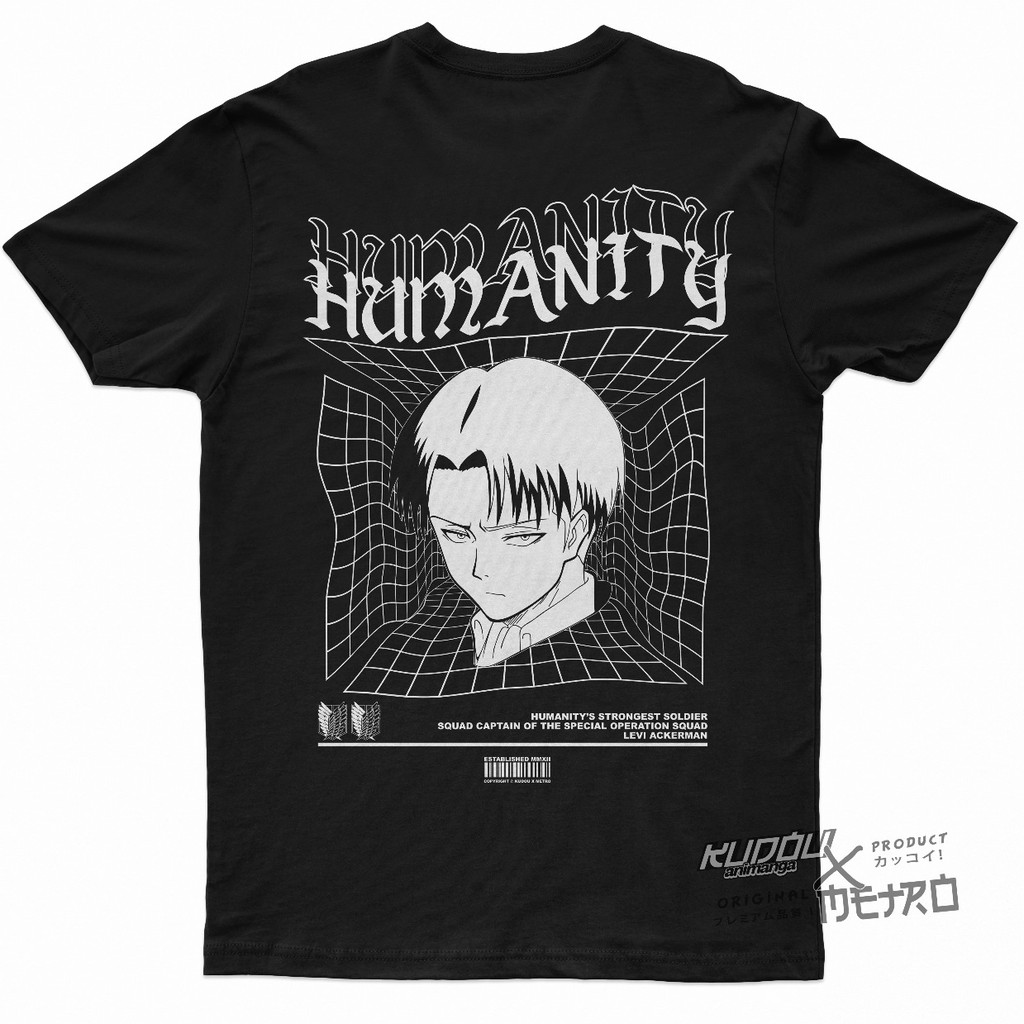 Tshirt The Strongest Levi Ackerman SNK Shingeki No Kyojin Anime Attack On Titan