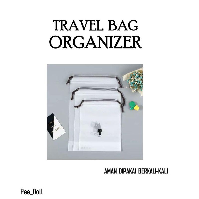 Jual Travel Bag Organizer Tas Travel Simpel Shopee Indonesia