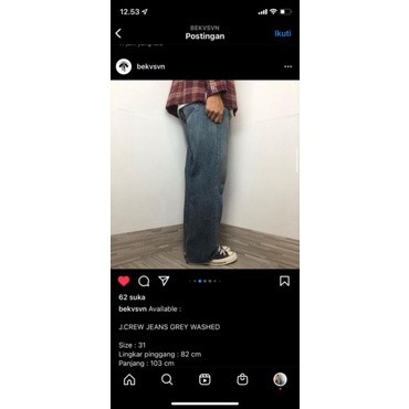 j.crew jeans grey washed