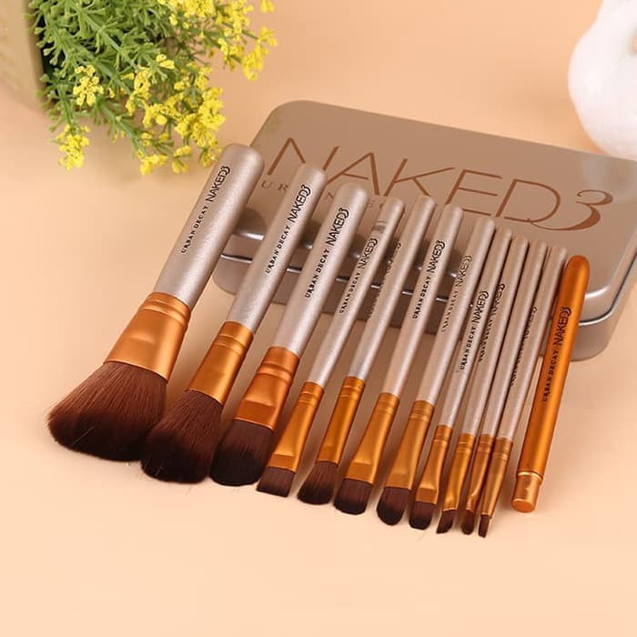 KUAS GLOWING-Make Up Brush Naked 5 / Kuas Naked 7 in 1 / Naked Brush