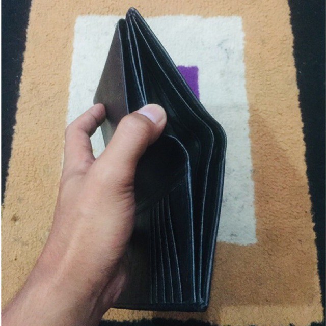 Dompet pria ukuran tanggung 3/4 banyak slot kartu pu Bona lokal #dompet #dompetpria #dompetkeren