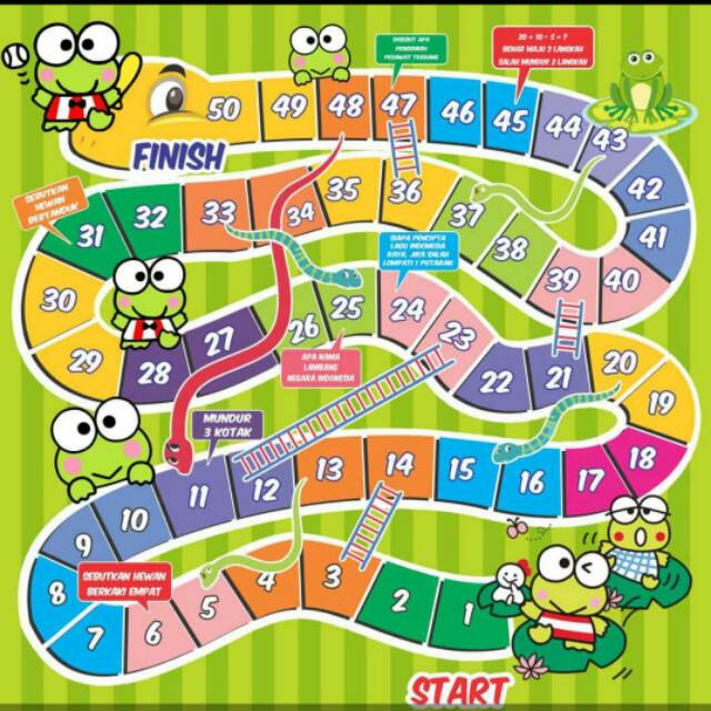 ULAR TANGGA JUMBO 1,5x1,5m (FROG)