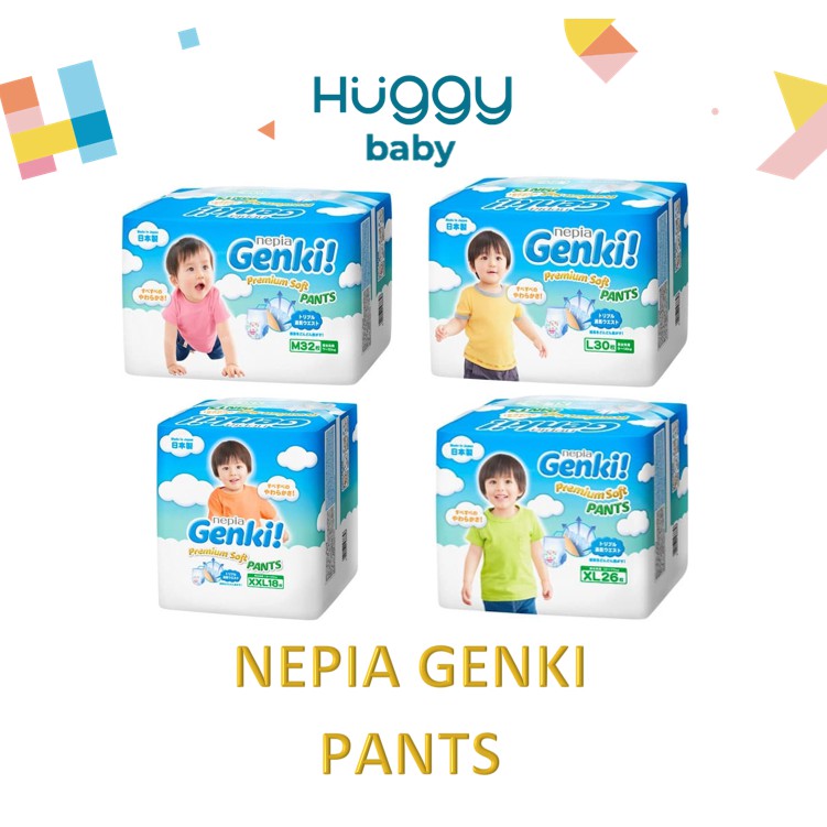 Nepia Genki PANTS Popok Diaper Bayi Anak PANTS