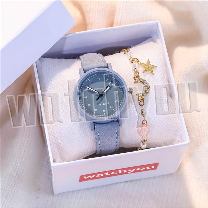 Jam Tangan Wanita Ins Korea Retro Simple Fashion Watches