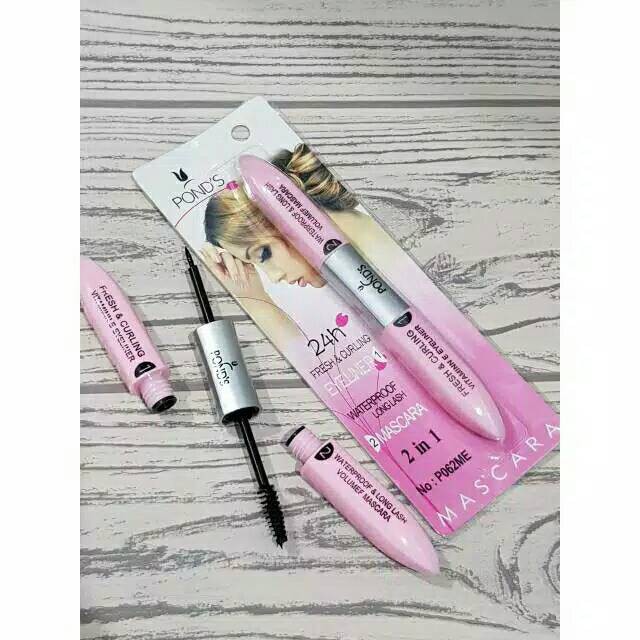 [Per Batang] Mascara Eyeliner Maybelline 2in1