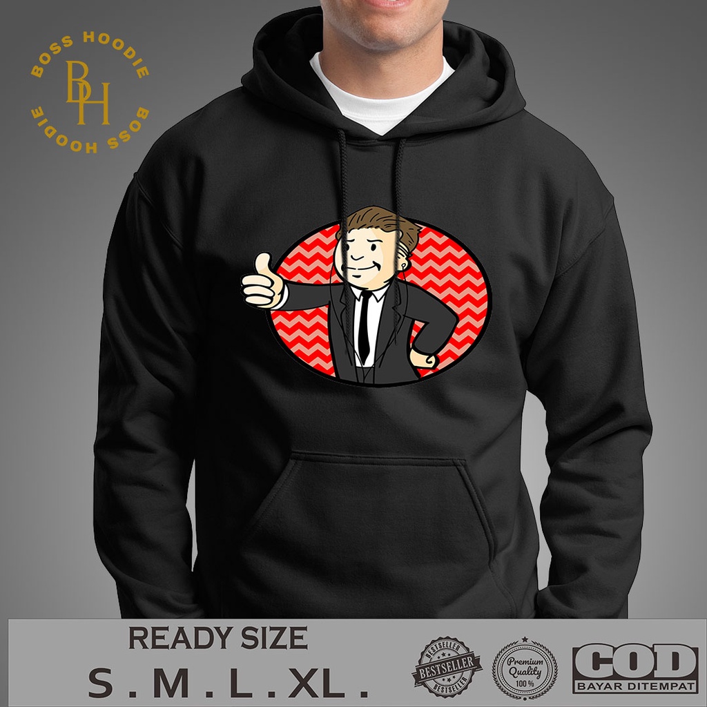 JAKET HOODIE Gordon Cole Approves | HOODIE PRIA | JAKET PRIA | HOODIE KEREN