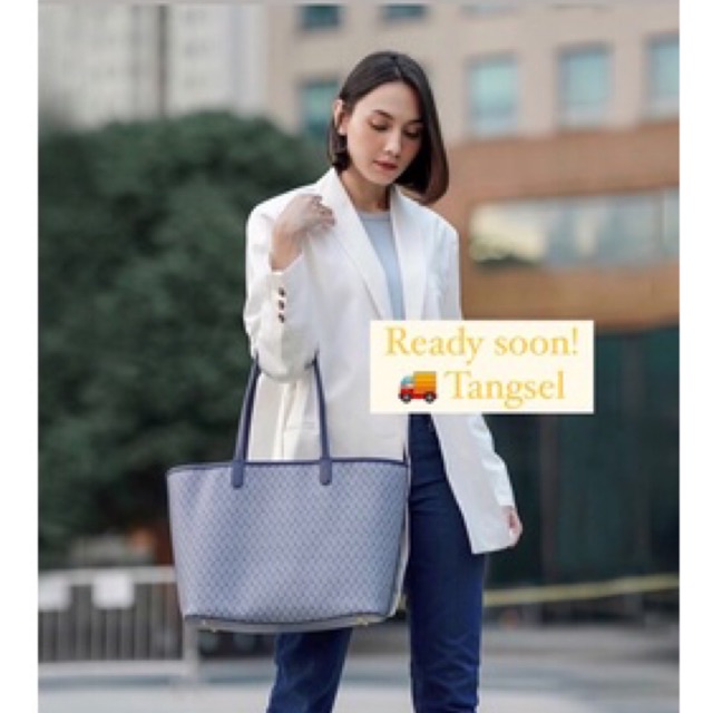 (BOOKED) Buttonscarves Izzy Canvas Bag (Tote Bag)