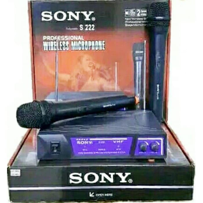 Mic Wireless Sony S222
