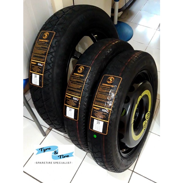 ban serep / spare tire temporary Mercedez-Benz (mercy)