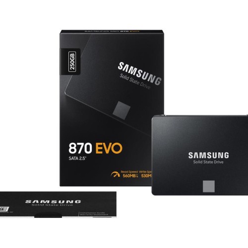 Samsung SSD 870 EVO 250GB 2.5" SATA III Internal 870EVO 250 GB SATA3