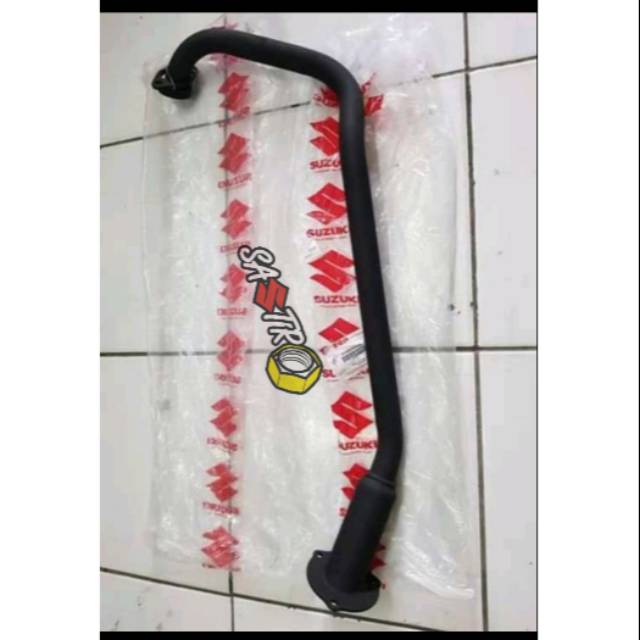 Pipa knalpot leher gulu banyak suzuki satria fu cbu ckd barong facelift ori sgp