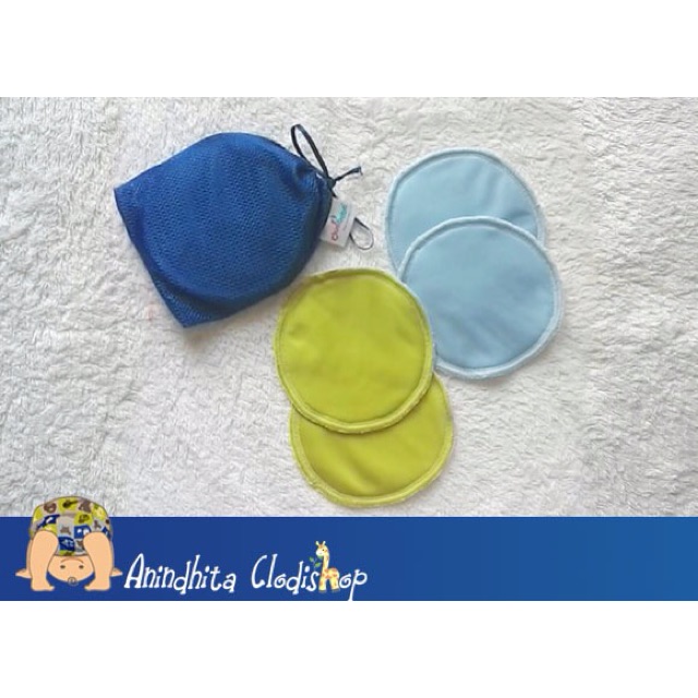 Cluebebe Washable Breastpad isi 2 pasang