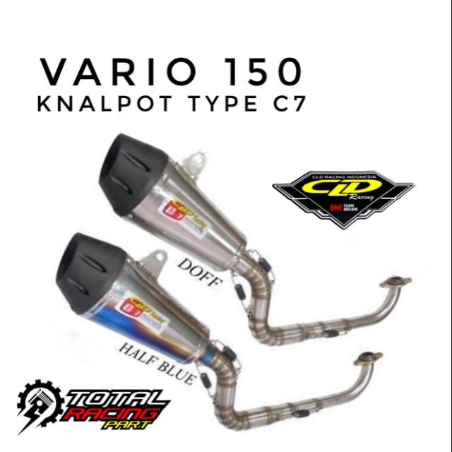 KNALPOT VARIO 150 CLD C7