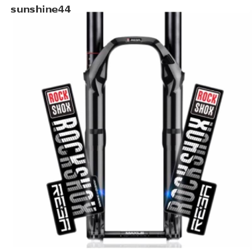 Sunshine Stiker Shock Absorber Anti Air Untuk Fork Depan Sepeda Gunung