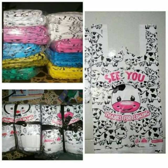 

plastik motif sapi