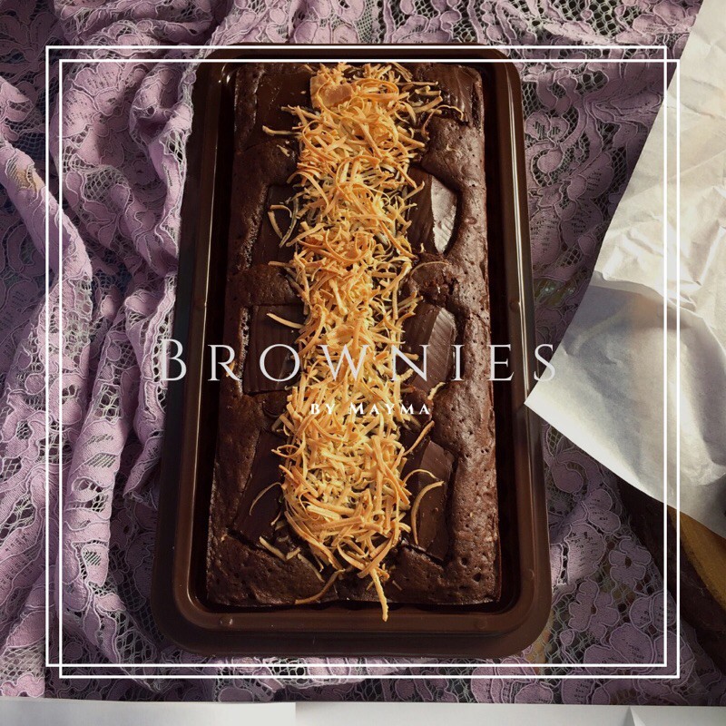 

Brownies Panggang Coklat Keju