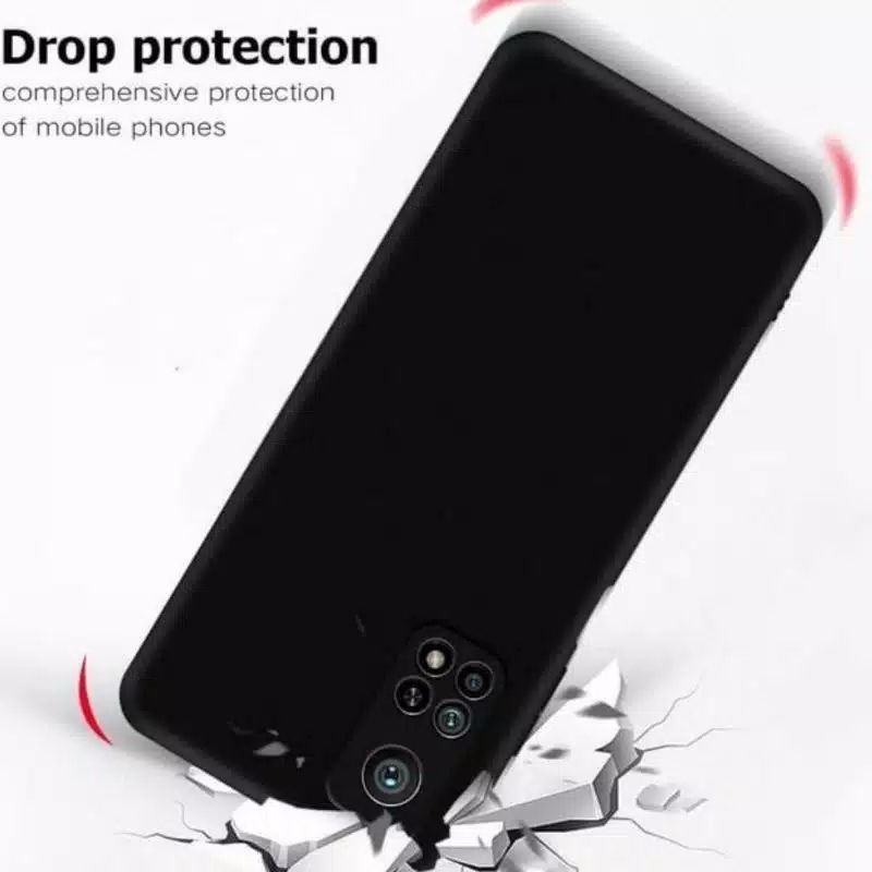 Xiaomi Mi11 / Mi10T / Mi10T Pro Softcase Premium Matte Cover Silikon Soft Case Black