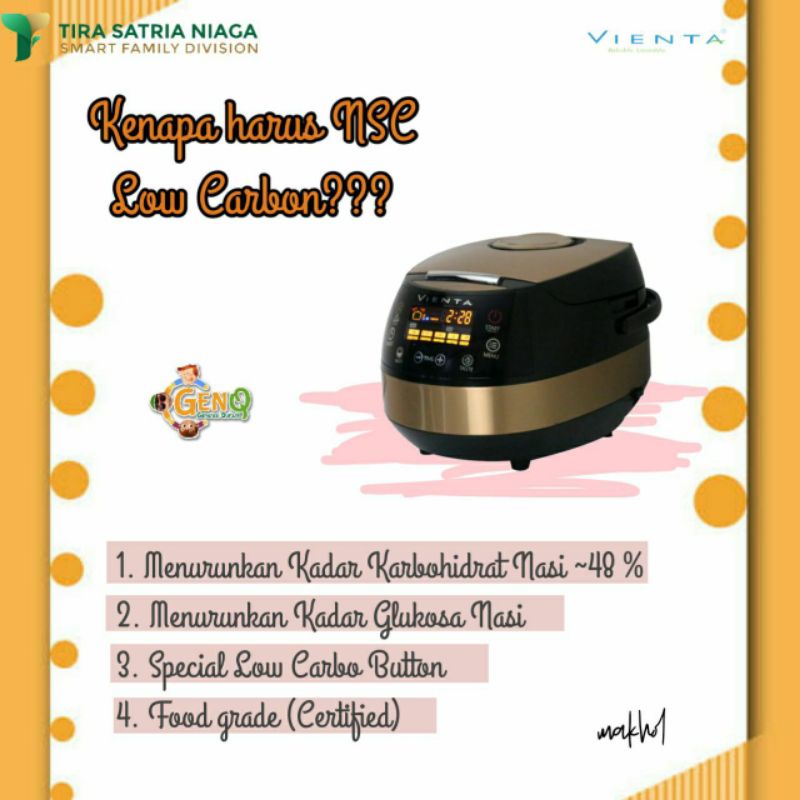 NSC NEW SMART COOKER LOW CARBO