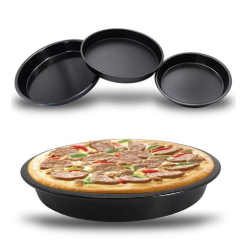 Loyang Pizza Anti Lengket / Loyang Teflon Pizza Mini / Loyang Pizza / Loyang Cetak Kue GAVIA AZ-8-9-