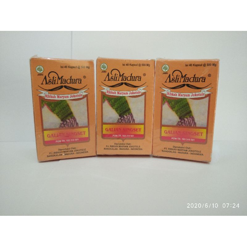 

Jamu galian singset BOTOL