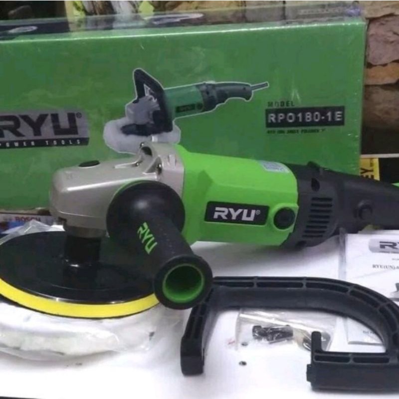 Mesin poles mobil RYU RPO 180-1E  7inch polisher RYU 7inch