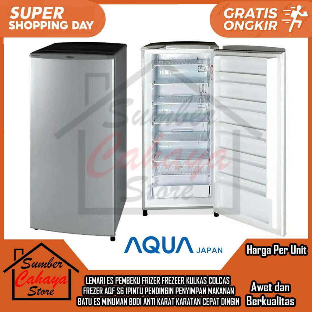 [Instant] LEMARI ES PEMBEKU FRIZER FREZEER KULKAS COLCAS FREZER FREEZER AQF S6 1PINTU PENDINGIN PENY