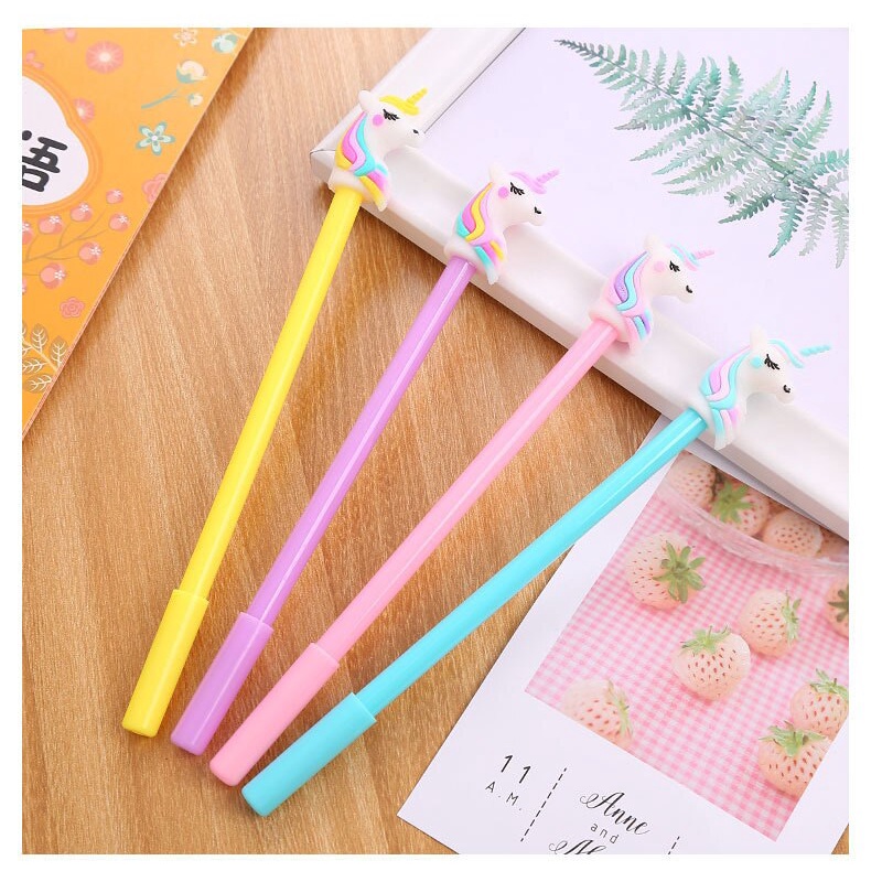 OVERFLOWS.ID BOLPEN KARAKTER JERAPAH PEN GIRAFFE PEN BLUSH UNICORN PULPEN KEPALA KARAKTER LUCU