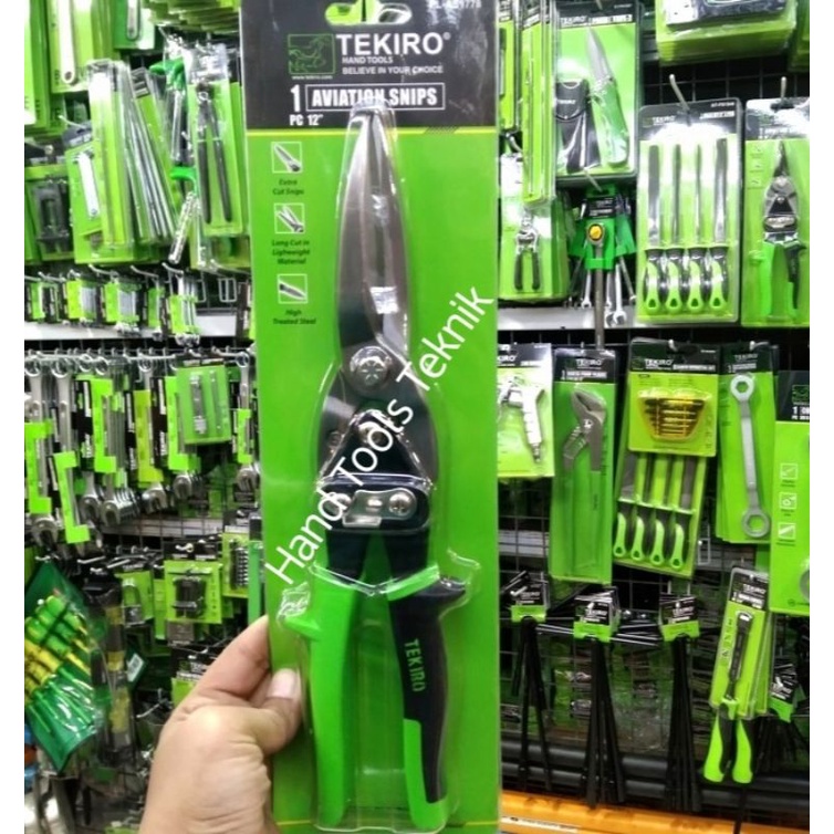 

RB Tekiro gunting seng plat 12in gunting baja ringan 12in