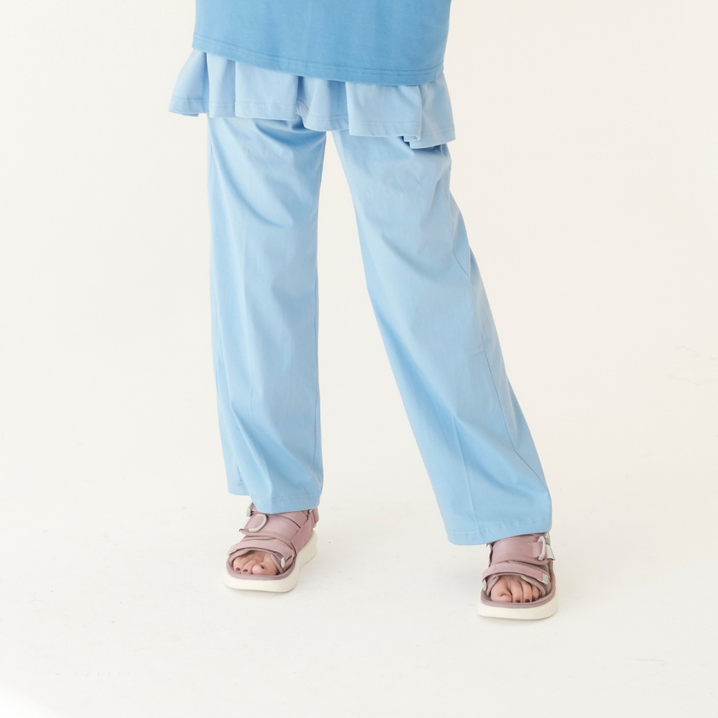 Basic pants yitama blue