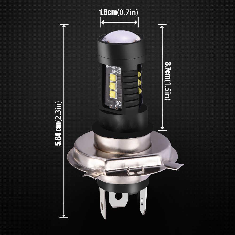 Lanfy Lampu Mobil 1pasang 60W 2400LM Terang Tinggi H4 9003