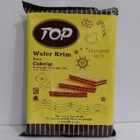 

TOP WAFER KRIM RASA COKELAT 300G