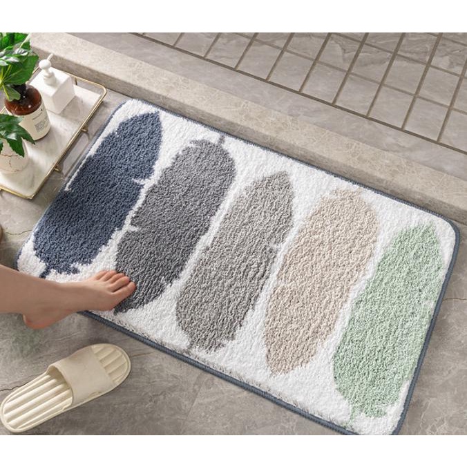 Siena Bathmat / Keset Kaki Kamar Mandi Anti Slip Bulu Rasfur Premium