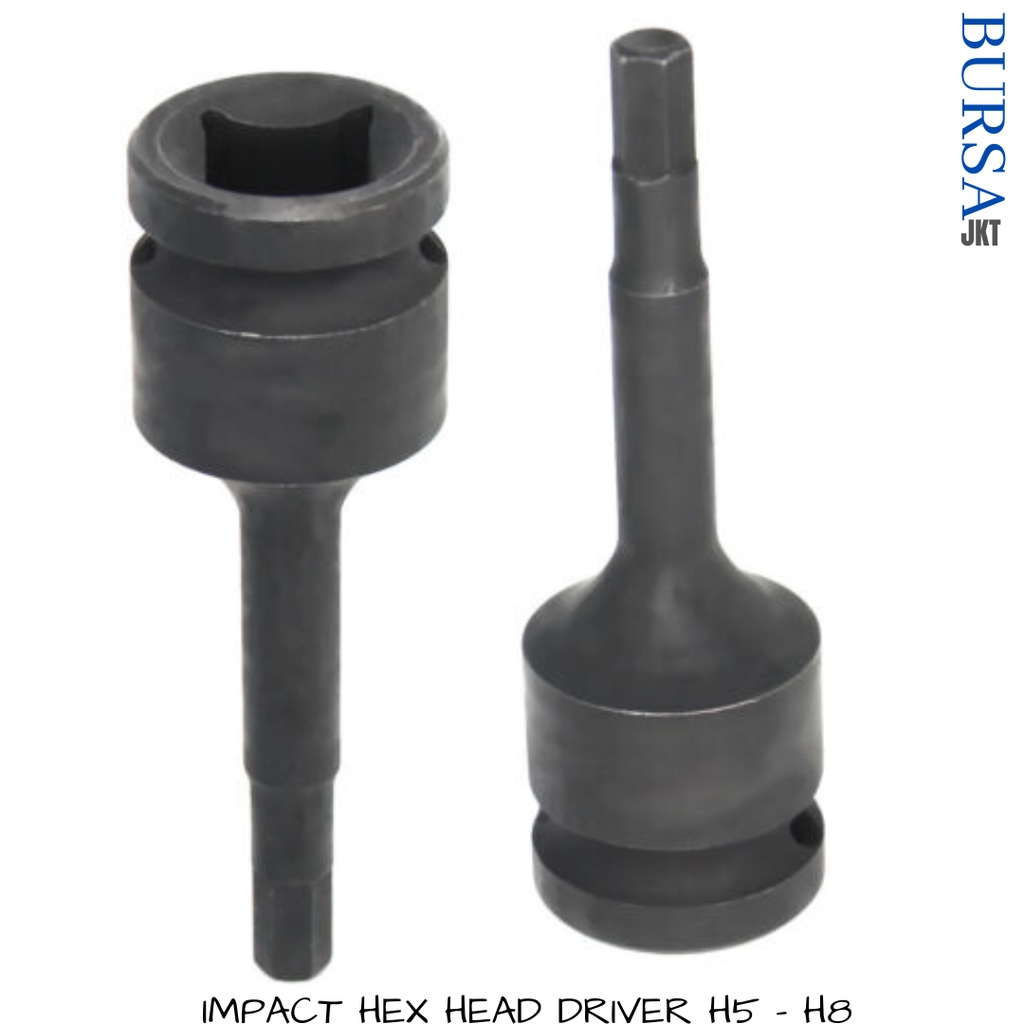 IMPACT SOCKET SOK HEX DRIVER 1/2 INCH H5 H6 H8