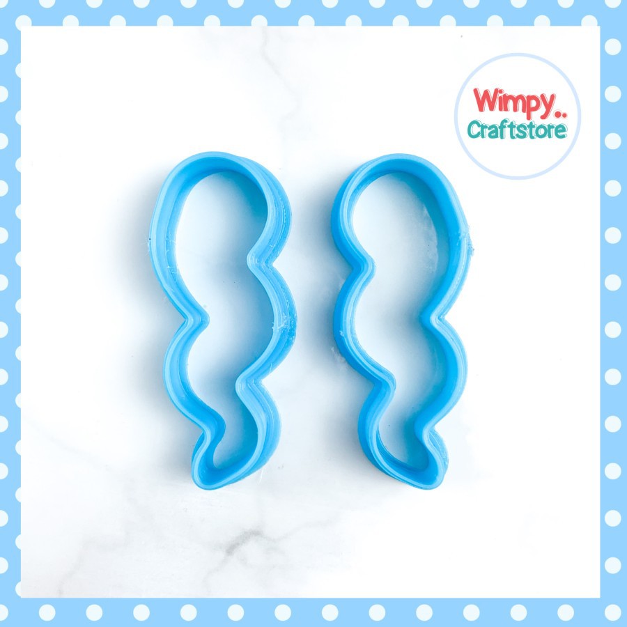 

Cetakan Anting Clay Cutter Snake 2pc Cookies Cutter Fondant Coklat