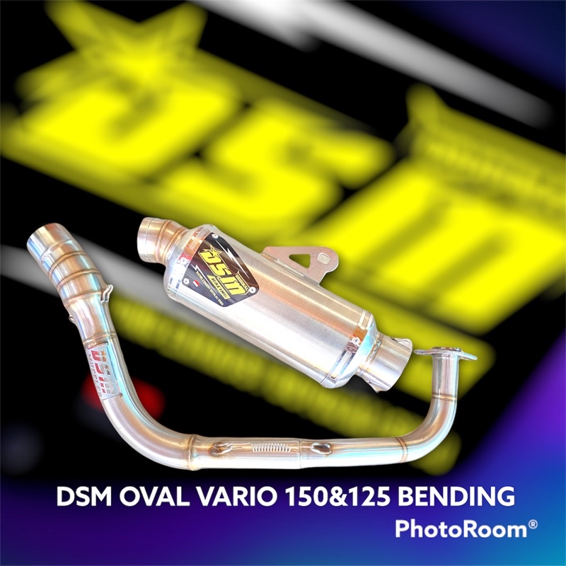 Knalpot Dsm oval 20 vario 125 vario 150 bending D50
