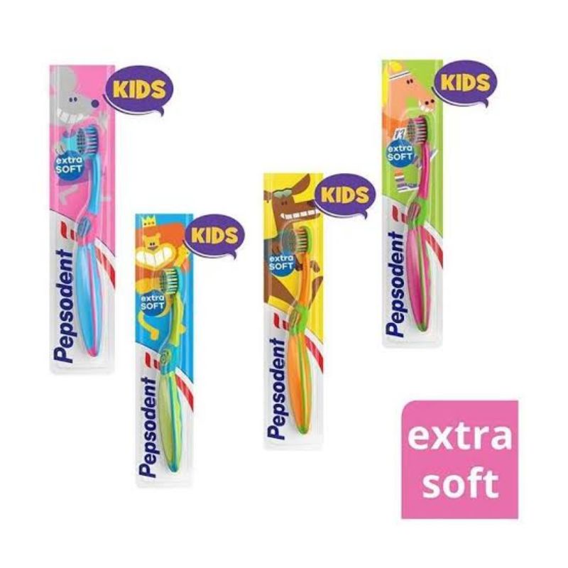 Pepsodent Kids Toothbrush - Pepsoden Sikat Gigi Anak - Tooth Brush Kids Pepsodent