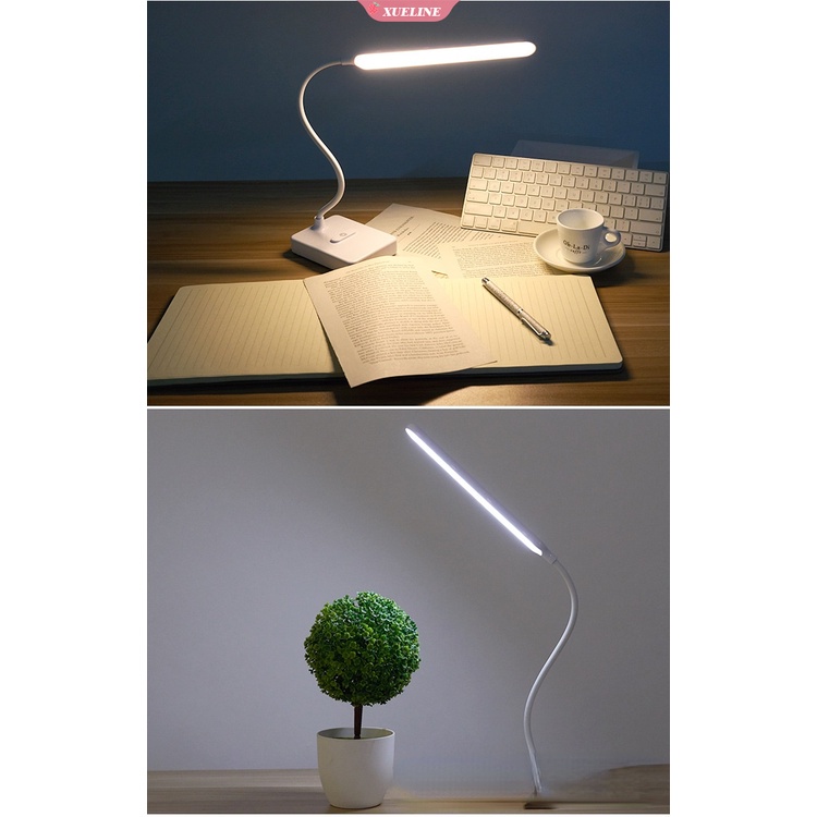 LED Eye Care Lamp Light USB Dimmable Bedside Desk Table Lamp Adjustable Study/Work/Reading Light Ready Stock