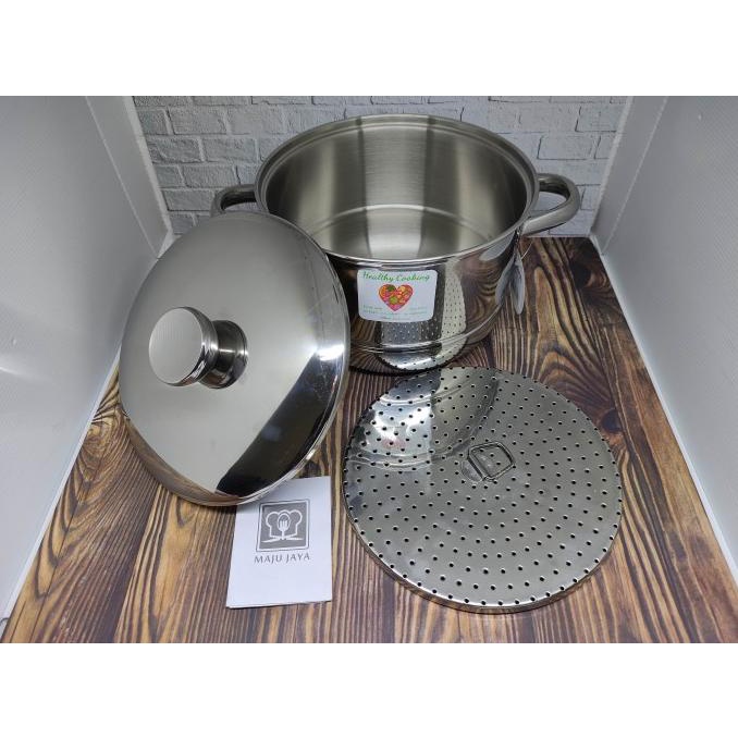 Bima Prima Panci Steamer Kukusan Langseng Highpot Dandang 22 Cm