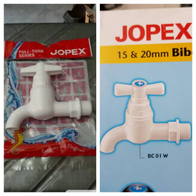 Keran tembok jopex 1/2inch