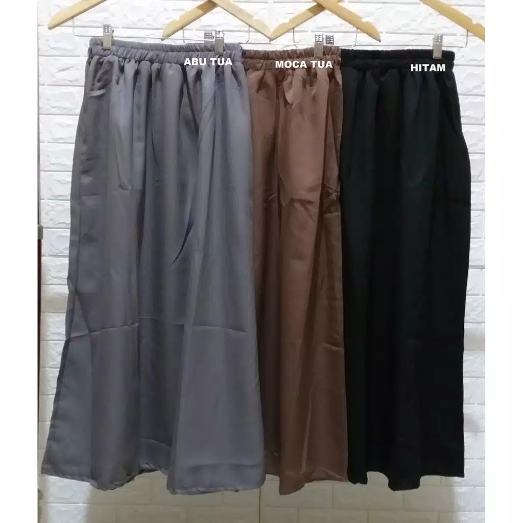 ROK PANJANG MUSLIM POLOS / BAWAHAN MUSLIM / ROK KERJA SUPERNOVA