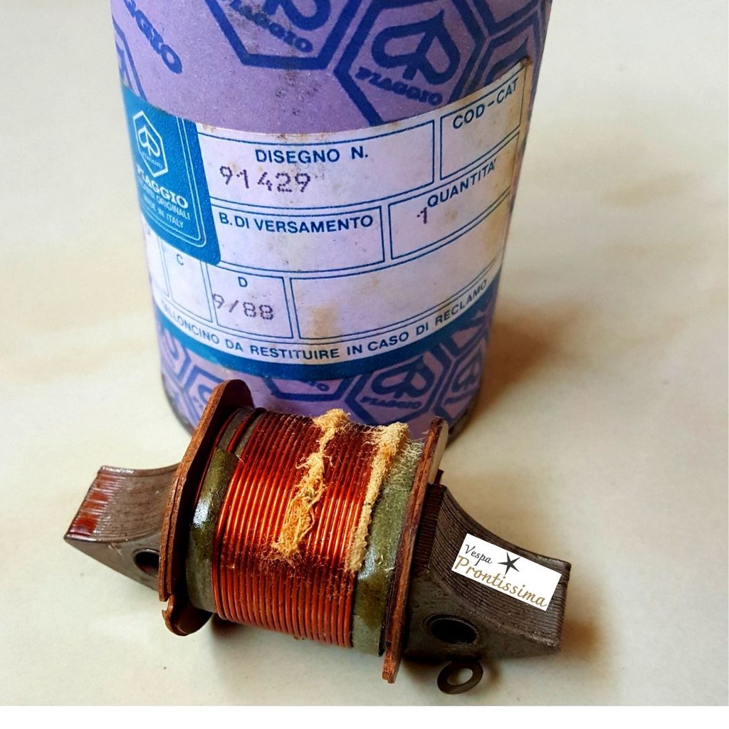 Coil / Spul Magnet (Platina) VESPA - 59/65 SUPER SPRINT (PIAGGIO Italy)