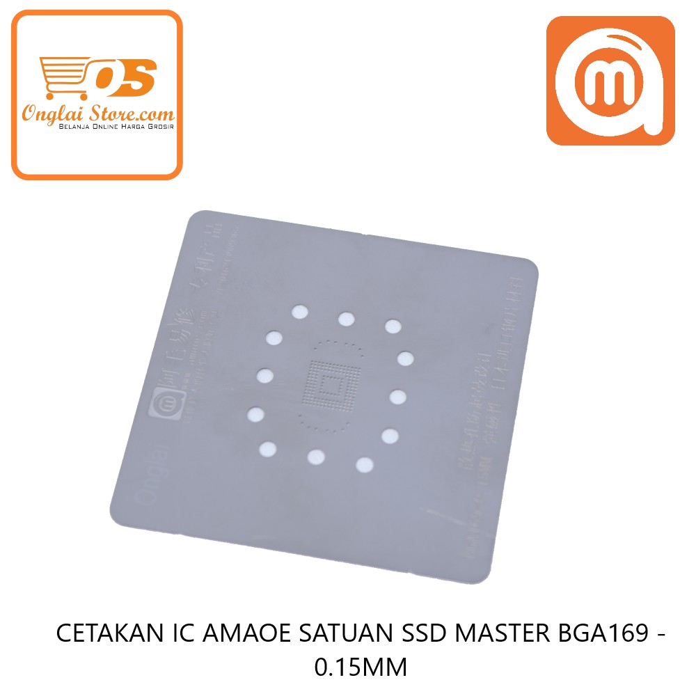CETAKAN IC AMAOE BGA169 - 0.15MM ORIGINAL