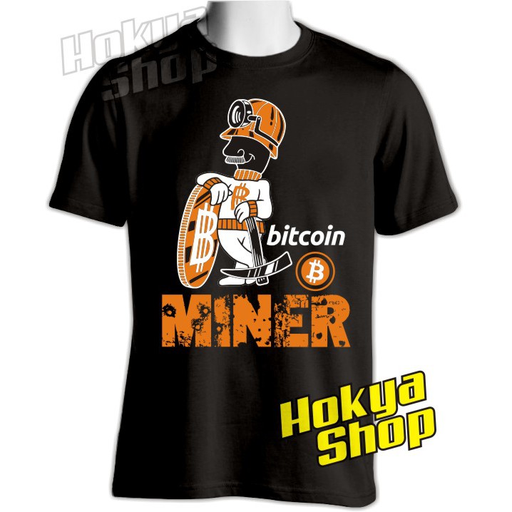 Kaos Hitam Bitcoin Miner Enam