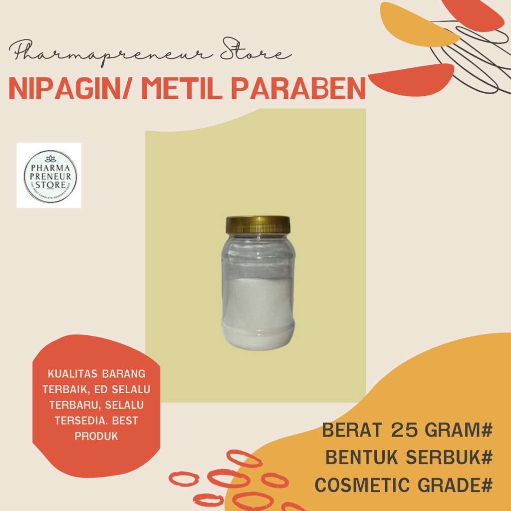 NIPAGIN METYL PARABEN 25 GRAM BEST QUALITY