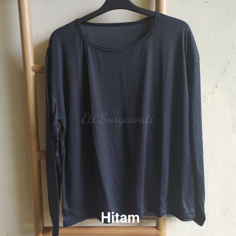 [BISA COD] Manset Kaos Soft Spandex Super size Jumbo Xxxl-Hitam
