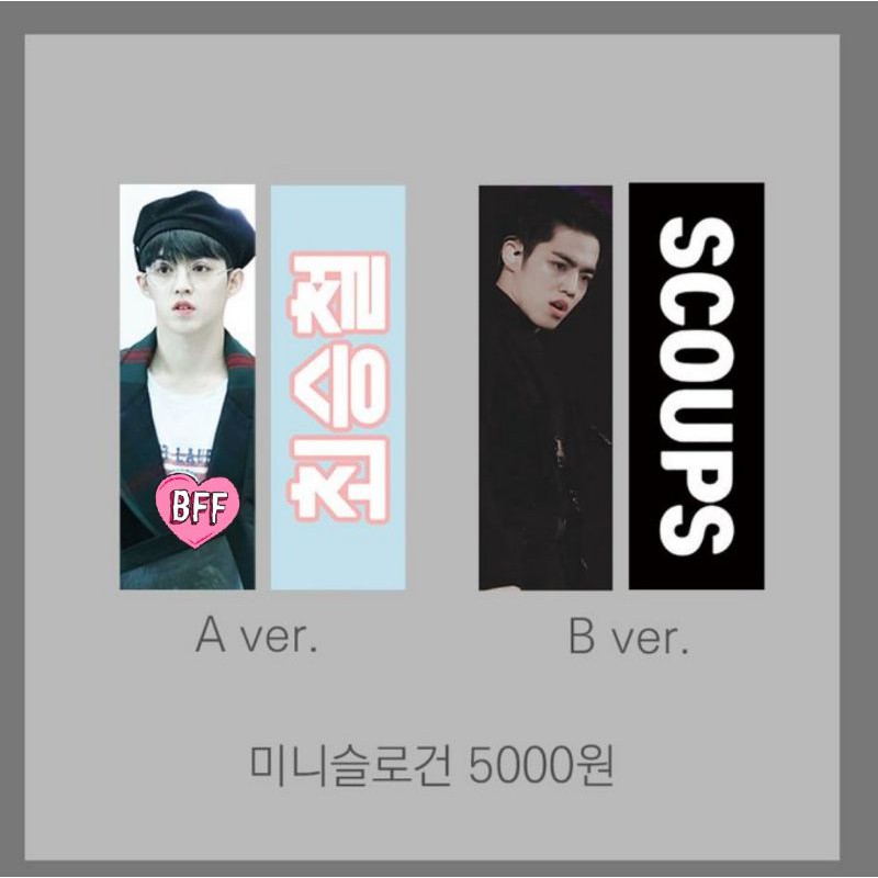 Mini Slogan Scoups By Cheerful Scoups