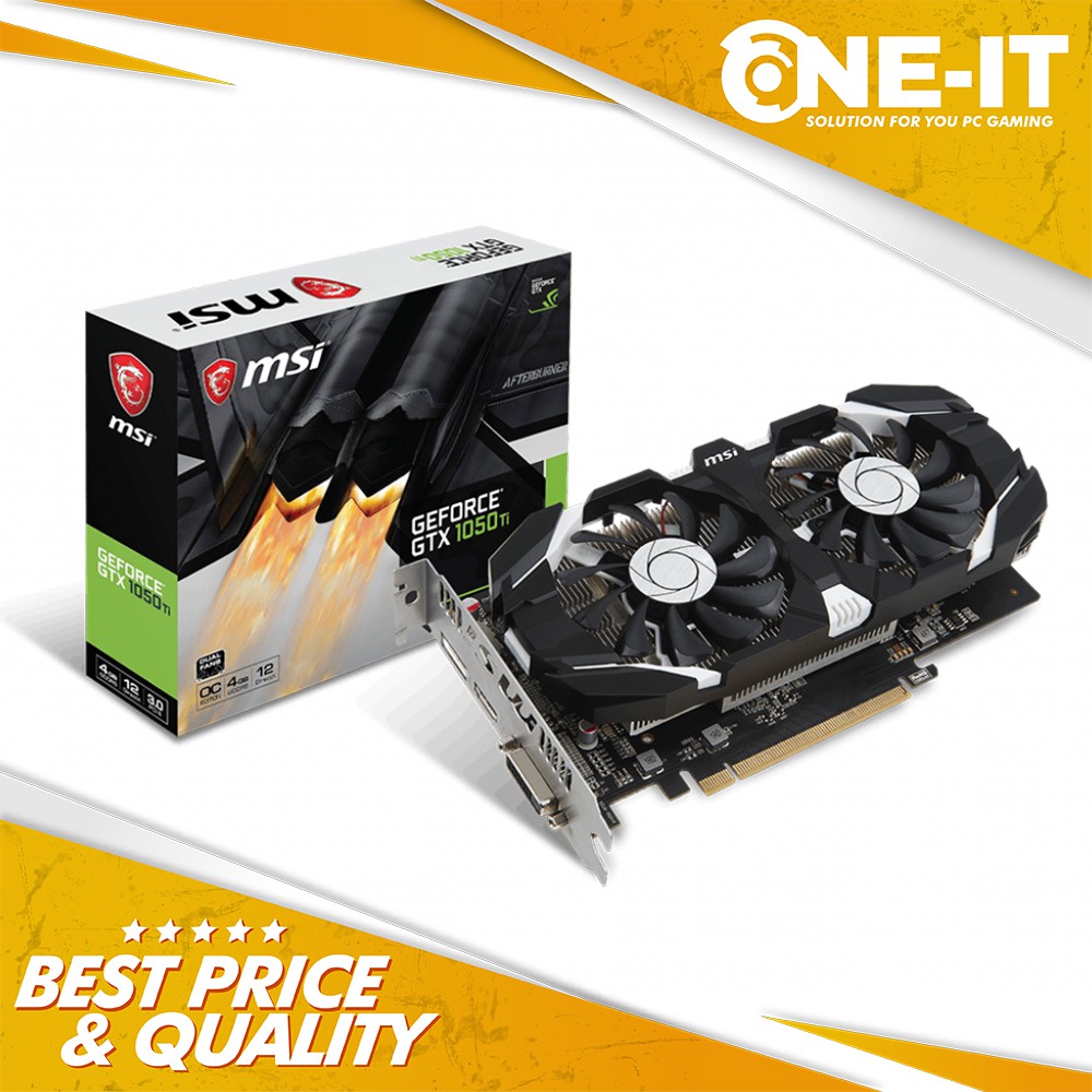 VGA MSI GTX 1050 Ti 4GT OC V1